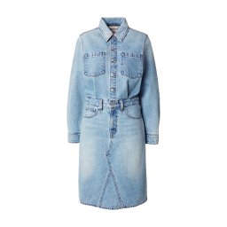 LEVI'S ® Rochie tip bluză 'Long Sleeve A Line Western Jumpsuit' albastru deschis