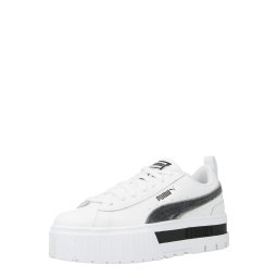 PUMA Sneaker low 'Mayze Velvet Dream' gri închis / alb