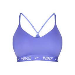 NIKE Sutien sport 'INDY' albastru / alb