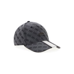 GUESS Șapcă 'Boston' bej / gri închis / negru / alb murdar