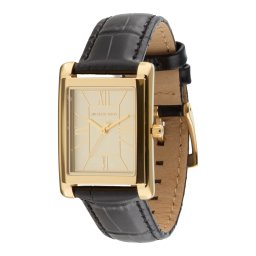 MICHAEL Michael Kors Ceas analogic 'ESSEX' auriu / negru