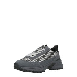 Calvin Klein Jeans Sneaker low 'HIKE RUNNER' gri / negru