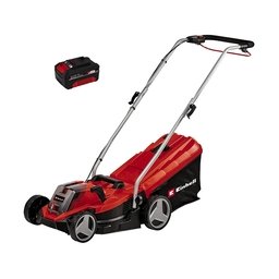Einhell - GE-CM 18/33 Li PXC - Masina de tuns iarba cu 1 acumulator si incarcator, Li-Ion, 18 V, 4 Ah, 33 cm, 30 l