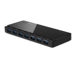 TP-Link UH700 hub-uri de interfață USB 3.2 Gen 1 (3.1 Gen 1) Micro-B 5000 Mbit/s Negru