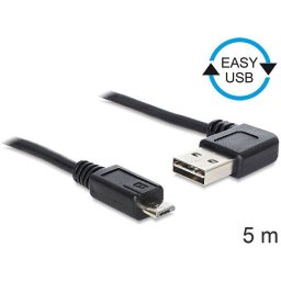DeLOCK USB2.0 A 90 °> Micro-B 5m