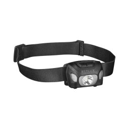 Retlux - Frontală reîncărcabilă LED/3W/1200 mAh IP44 neagră