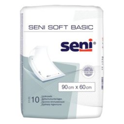 Aleze pentru Pat Seni Soft Basic 90 x 60 cm 10 Bucati