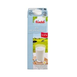 Lapte UHT Tetra Pack cu 1.5% Grasimi, Frischli, 1 l