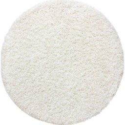 Covor Rotund Pufos, 67 x 67 cm, Ivory, Fantasy 12500/10
