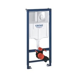 Set Rezervor Incastrat Grohe Rapid SL, Cadru, Clapeta Skate Air Crom, 1.13 m Inaltime