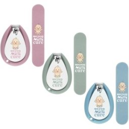 Set 2 x Kit Unghiera si Pila Beter Manicure Baby, Diverse Culori, 1 Bucata