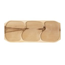 Platou cu 3 Compartimente, Lemn, 65 x 26 x 2.5 cm