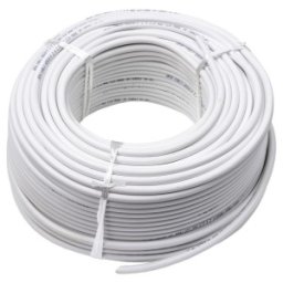 Cablu Electric Simplu Alb, 3 x 2.5 x 100 m, Clasa de Protectie A++
