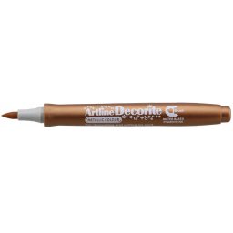Marker ARTLINE Decorite, varf flexibil (tip pensula) - bronz
