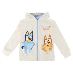 Hanorac cu fermoar, maneca lunga si gluga Bluey