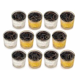 Set 12 lumanari parfumate Ø 8 cm x 7,5 H
