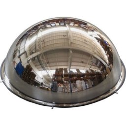 Oglinda industriala parabolica Manutan, semisfera, 1000 mm