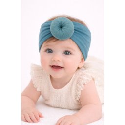Bentita turban lata - verde inchis