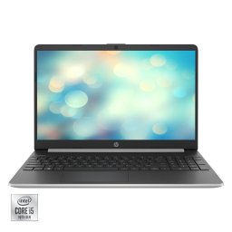 Laptop HP 15.6'' 15s-fq1009nq, Intel Core i5-1035G1 pana la 3.6GHz, FHD, 8GB DDR4, SSD 256GB, Intel UHD