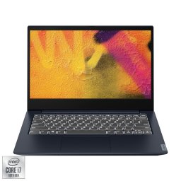 Laptop Lenovo 14'' IdeaPad S340-14IIL, Intel Core i7-1065G7 pana la 3.9GHz, 8GB DDR4, SSD 500GB, FHD, baterie 3 ore