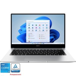 Laptop Huawei 14'' MateBook D14, i5-1135G7 pana la 4.2GHz, 8GB DDR4, SSD 512GB, Baterie 5 ore