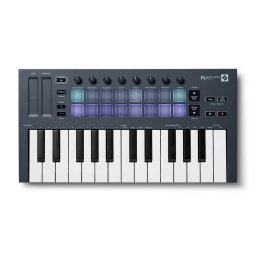 Consola DJ Novation FLKEY Mini - MIDI keyboard dedicated to FL Studio software, 25 keys.
