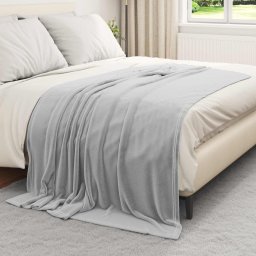 Paturi de aruncat 6 pcs Gri 150 x 200 cm Molton GartenMobel Dekor