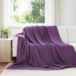 Patura de aruncat Violet 270 x 240 cm Molton GartenMobel Dekor