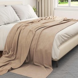 Paturi de aruncat 6 pcs Culoare Camila 240 x 220 cm Molton GartenMobel Dekor