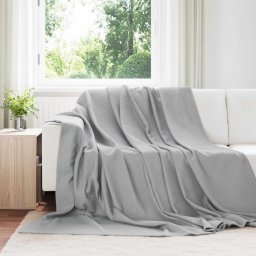 Paturi de aruncat 6 pcs Gri 240 x 220 cm Molton GartenMobel Dekor