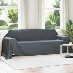 Patura de aruncat Gri închis 350 x 270 cm Molton GartenMobel Dekor