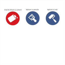 Diluant pentru emailuri si lacuri pentru aplicarea vopselelor prin pensulare VITEX T300, 750ml