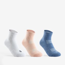 SET 3 X ȘOSETE SPORT MID RS 500 ROZ ALB ALBASTRU COPII