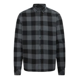 BLEND Cămașă 'BHBuster' gri metalic / negru