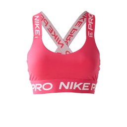 NIKE Sutien sport roz / alb