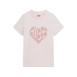 GUESS Tricou 'MINIME' roz / roz pastel