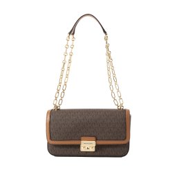MICHAEL Michael Kors Geantă de umăr maro / ombră / maro închis