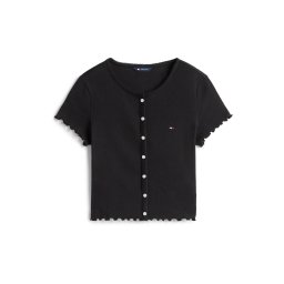 Tommy Jeans Geacă tricotată negru