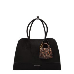STEVE MADDEN Poșete 'Bharlii' maro caramel / negru