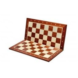 Tabla de sah pliabila - lemn no 5 - mahon - cu notatie , Imperfect