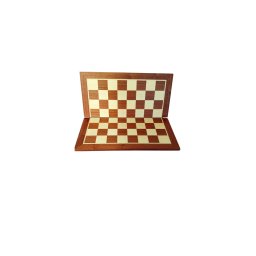 Tabla de sah pliabila - lemn no 5 - mahon - cu si fara notatie