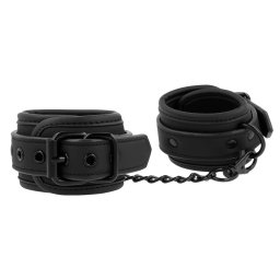 SuperLove Handcuffs Vegan Leather Black