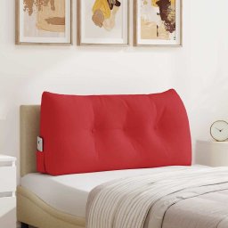 Perna pentru spate Rosu 100 x 24 x 50 cm tesatura GartenMobel Dekor