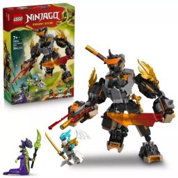 Robotul de acțiune LEGO® NINJAGO® Cole și Dragonul Zane 71854