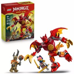 Set de luptă LEGO® NINJAGO® Armura dragonului Kai 71851