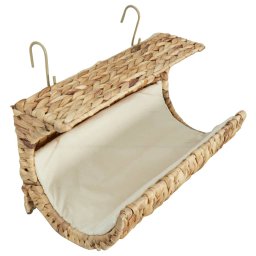 Gossi pat pisici cu saltea, 37x20x20 cm, zambila de apa