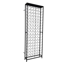 Gossi suport sticle de vin pentru 108 sticle, metal