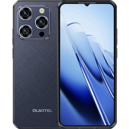 Telefon rezistent Oukitel WP52, 5G, 6.6 , 256GB, NFC, Senzor Amprenta, 6500mAh, Android 14, Blue
