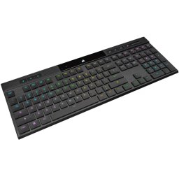 CORSAIR K100 Air Wireless RGB MX Ultra Low Profile Tactile US engleză negru