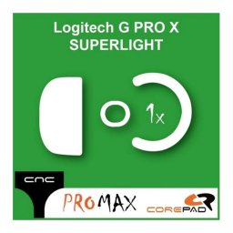 COREPAD Skatez PRO MAX CNC - Logitech G Pro X Superlight optic mouse pad